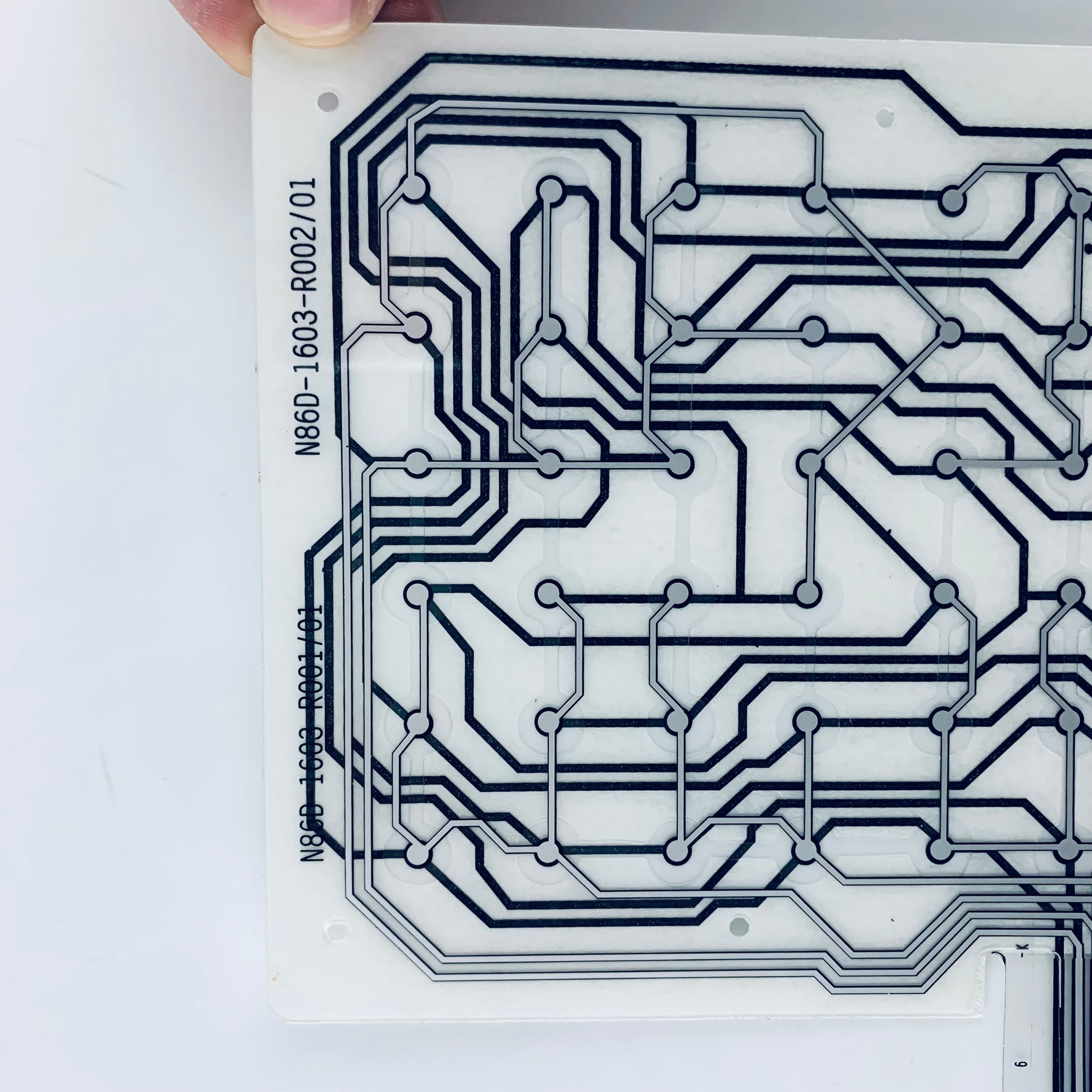 N86D-1603-R001/01 N86D-1603-R002/01 Industrial Membrane Switch Keypad Wear Resistant Control Panel Keyboard DIY Repair Parts In Stock