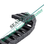 Cable Chain 25*27 38 50 57mm Wire Transmission Carrier Plastic Drag Towline For 3D Printer CNC Engraving Robot Machine