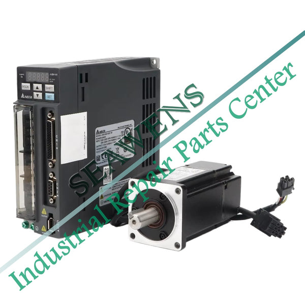 DELTA AC Servo 400W B2 Series 0.4KW 1.27NM 3000rpm 60MM ASD-B2-0421-B + ECMA-C20604SS Motor Drive Kit with 3m Cable