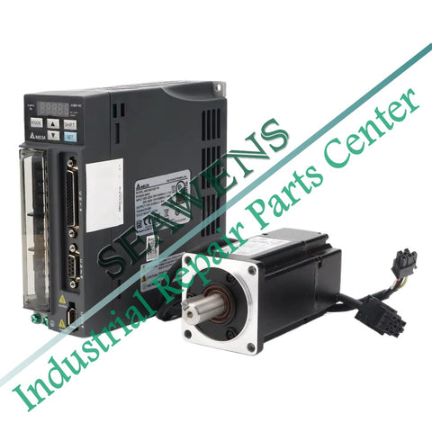 DELTA AC Servo 400W B2 Series 0.4KW 1.27NM 3000rpm 60MM ASD-B2-0421-B + ECMA-C20604SS Motor Drive Kit with 3m Cable
