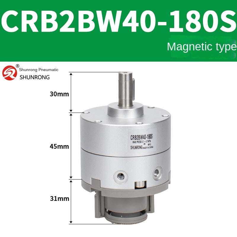 Blade Type Swing Rotary Cylinder CRB1BW50-90S Degree CRB2BW15/20/30/90S/180S/270S