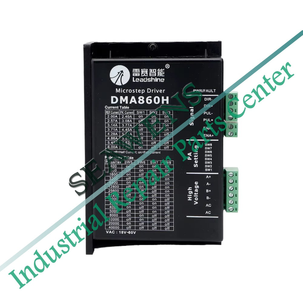 Leadshine 2Phase Stepper Driver DMA860H +Motor 86CM85-0-I14 Length 118mm For Co2 Laser Cutting and Engraving Machine