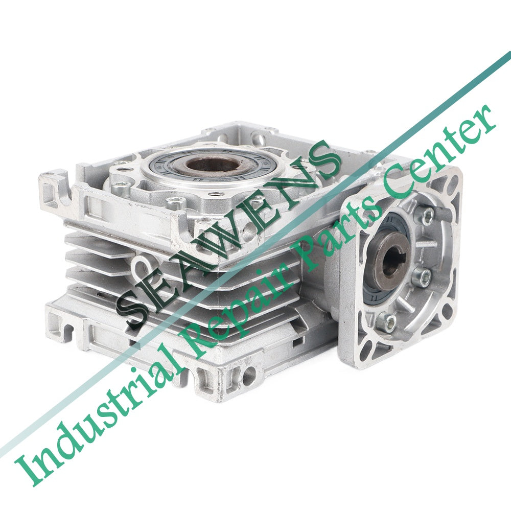 Servo Motor NMRV050 Gearbox Worm Gear Reducer Ratio 5 ：1/100: 1 Input Shaft 11/14/19mm Input Holes 25mm for CNC