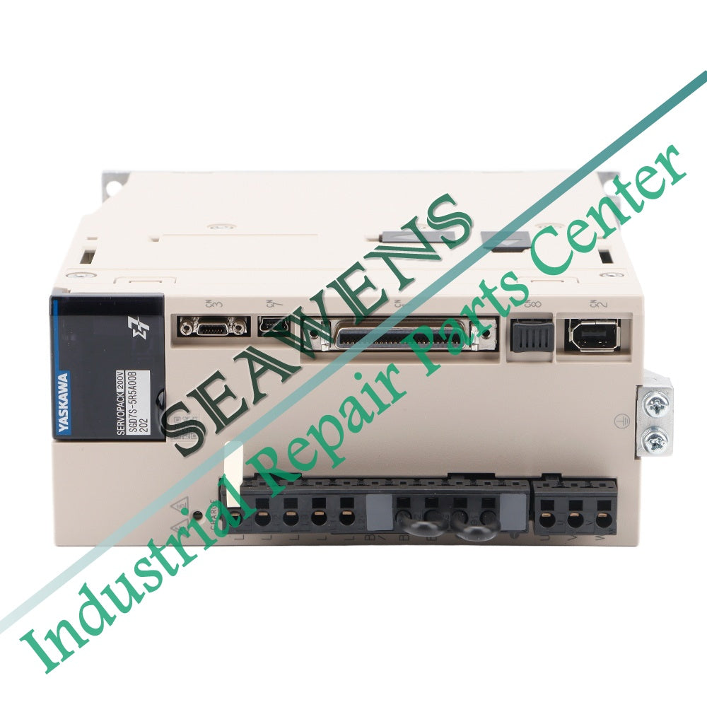 Yaskawa 50W-750W Servo Motor SGM7J-A5A 01A C2A 02A 04A 06A 08A and Driver SGD7S-R70A R90A 1R6A 2R8A 5R5A with Cable