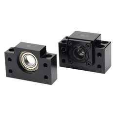 Ball Screw End Support BKBF10-BKBF40 Series Flange Fixed Support Seat Use For BallScrew SFU1605-SFU4010