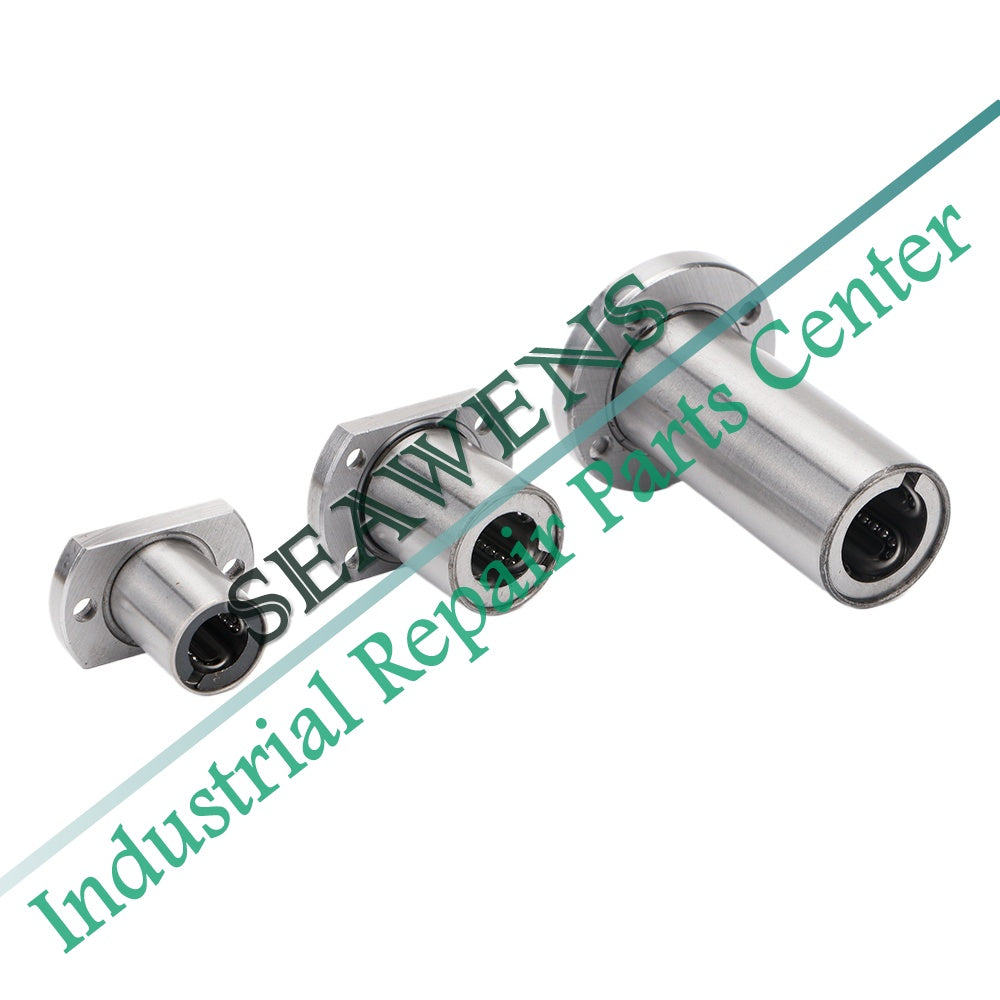 Flange Linear Bearing 1Pcs LMH/LMF6 8 10 12 13 16 20 25 30 35 40 50UU CNC Parts for 3D Printer Linear Rod