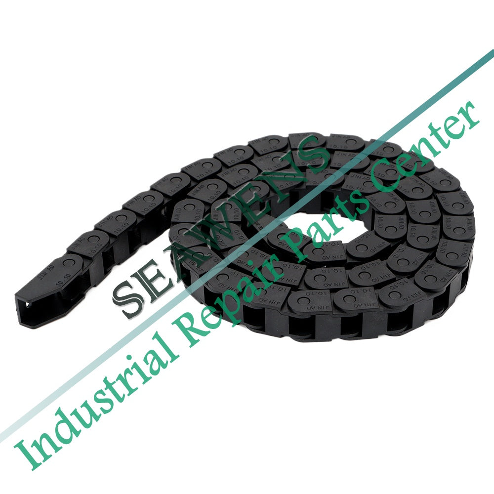 Cable Chain 7*7.3 10*10 10*15 10*20 10*30mm 1M Semi-Enclosed Interior Opening Plastic Transmission Machine Accessories