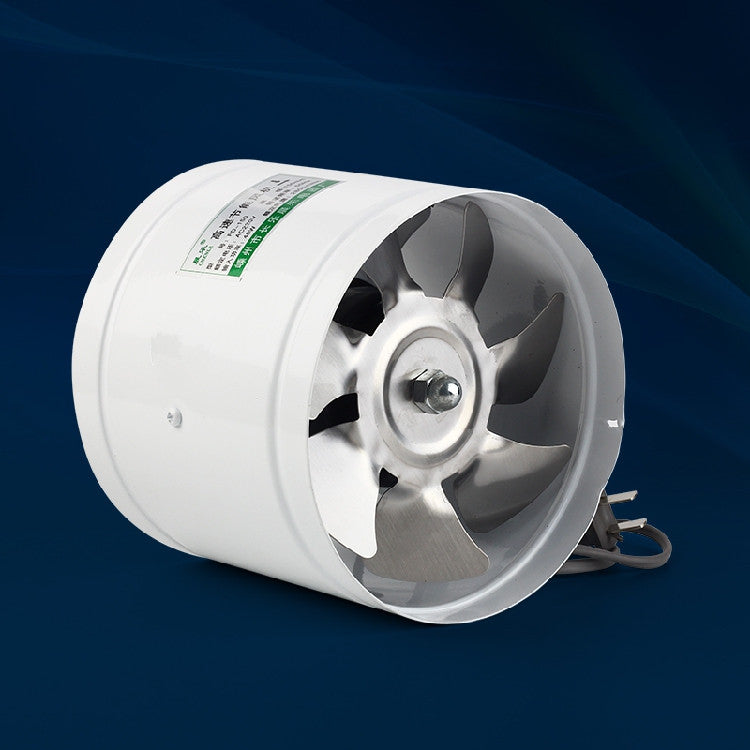 7inch 7&amp;#8221; 180mm Kitchen Toilet Wall Circular Exhaust Fan Duct Blower Powerful Mute Axial Flow Fan Ventilator 60W 2800RPM