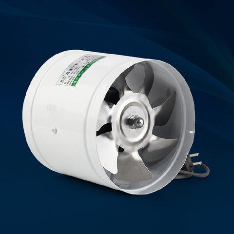 7inch 7&amp;#8221; 180mm Kitchen Toilet Wall Circular Exhaust Fan Duct Blower Powerful Mute Axial Flow Fan Ventilator 60W 2800RPM