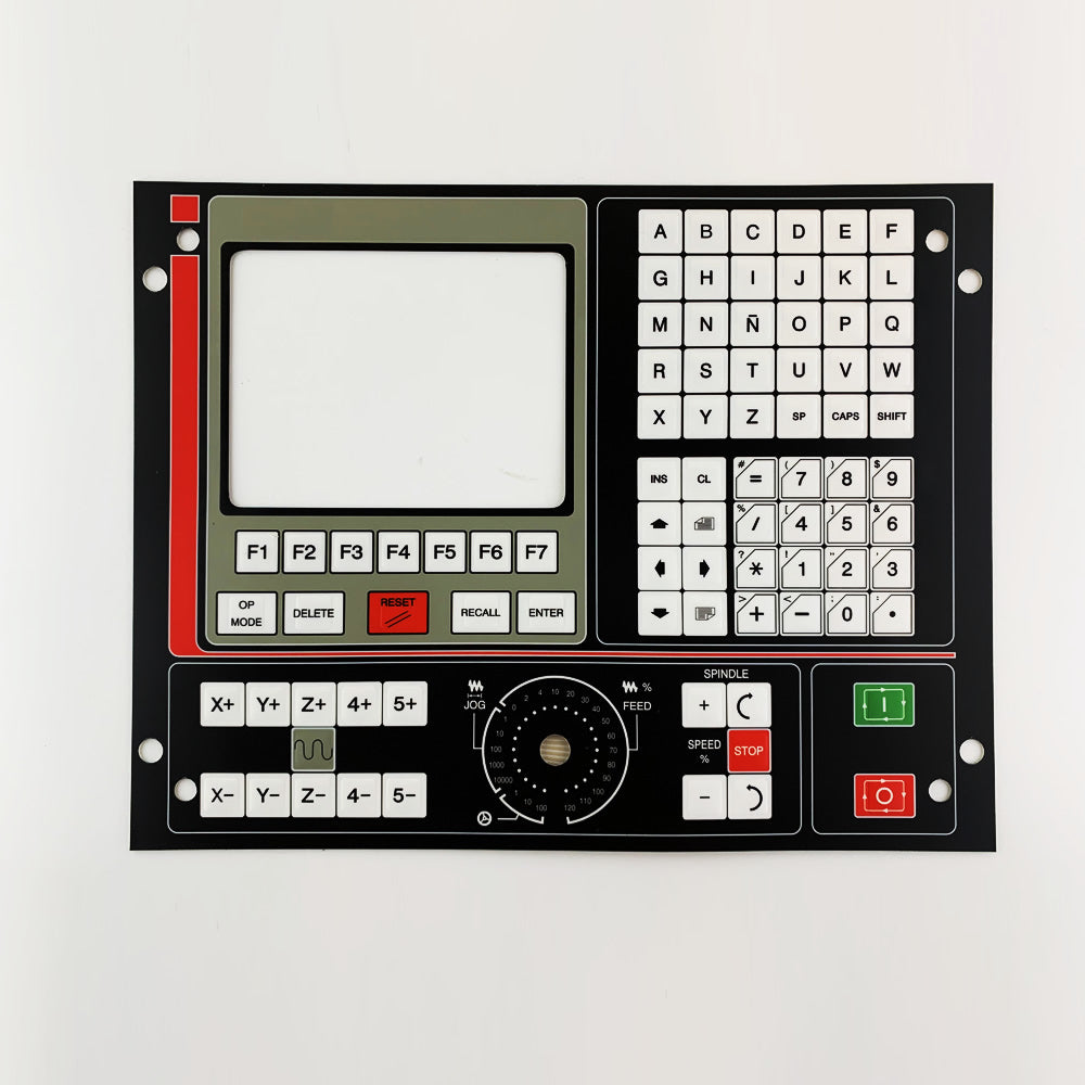 New Replacement Compatible Touch Membrane Keypad For FAGOR 8025T 8025GP CNC 8025 GP-I