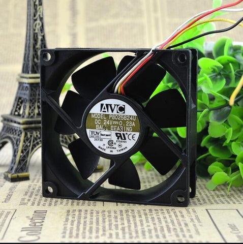 8CM AVC P8025B24U 8cm 8025 0.23A 24V inverter industrial cooling fan