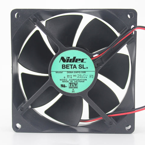 9025 D09A-24PG 9CM 24V 0.11A 9cm three-wire inverter cooling fan