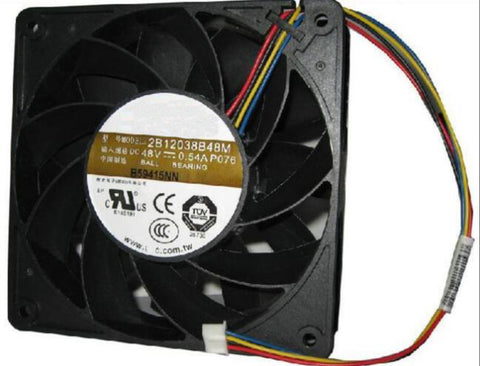 AVC 2B138B48M P076 DC 48V 0.54A computer Cooling Fans Server Square Fan