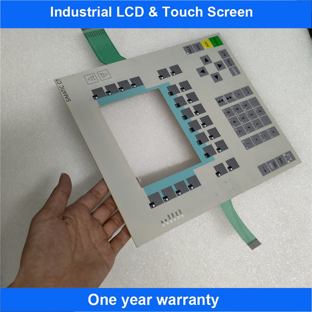 Brand New Membrane Switch Keypad C7-635 6ES7635-2EB01-0AE3 For Siemens Simatic C7-635 HMI Panel Keyboard Replacement
