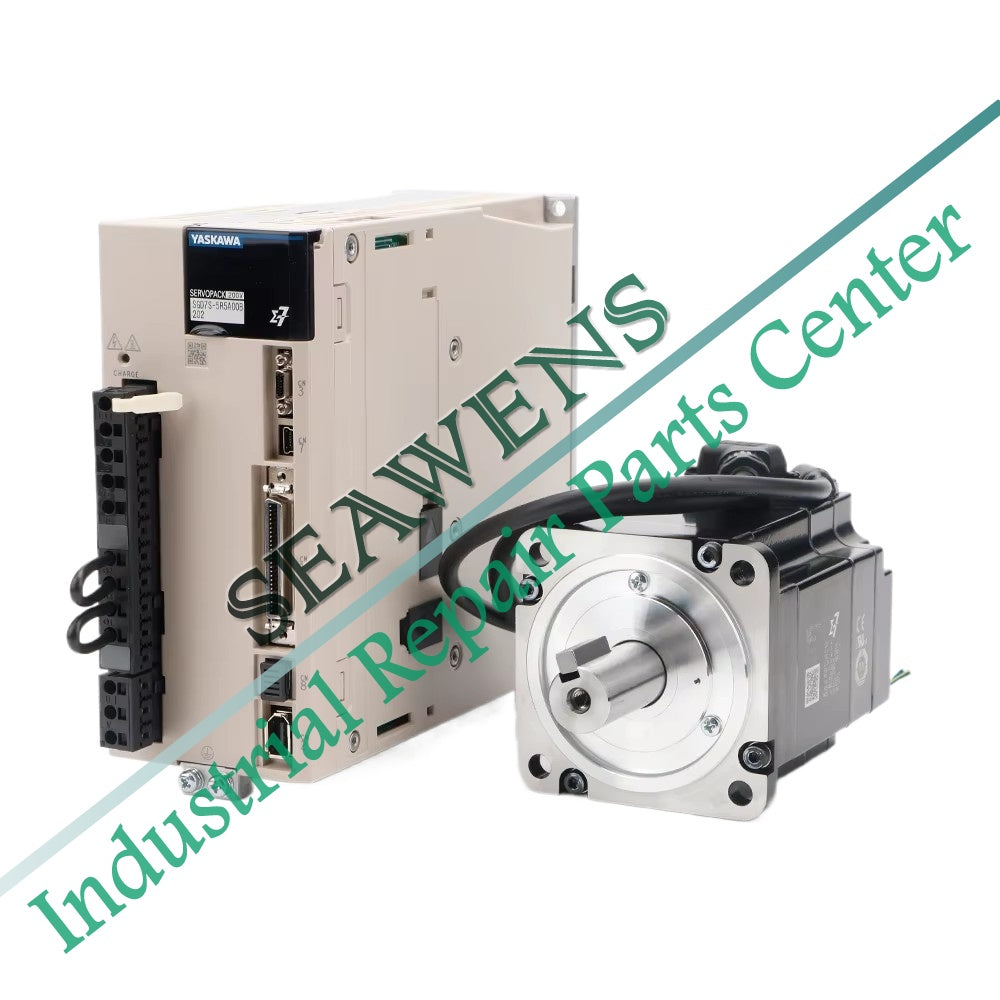 Yaskawa Servo Motor 750W 2.39nm SGM7A-08AFA61 and Driver SGD7S-5R5A00A202 + Connection Cable 3Meter