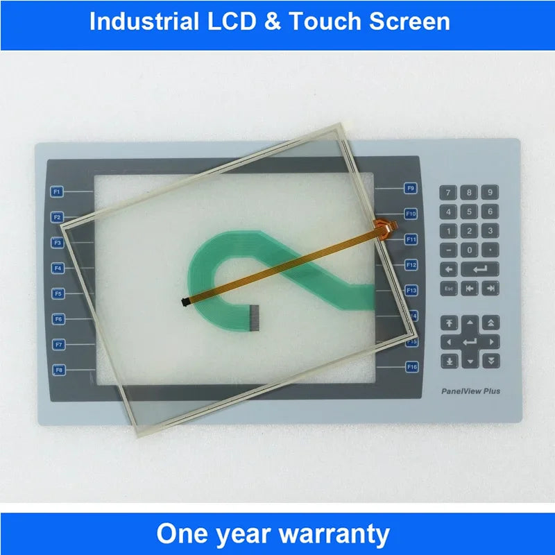 New KeyBoard for 2711P-B10W22A9P 2711P-B10W22A9P-B Key Panel Touchpad High Quality Glass Digitizer