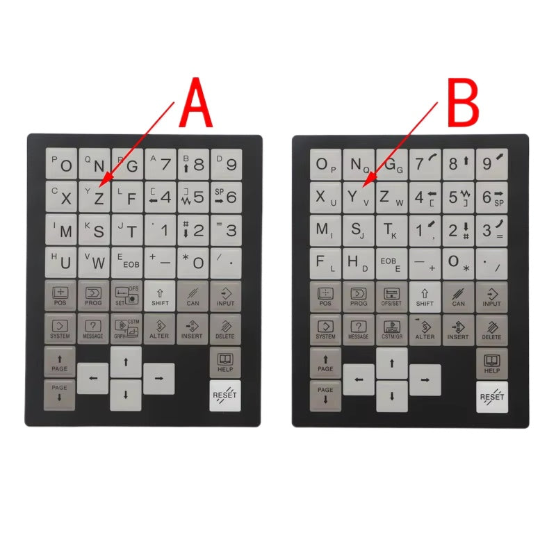 3PCS New A98L-0005-0298#T/#M A02B-0319-K710#T Membrane Keypad for FANUC 0i-TC CNC Panel