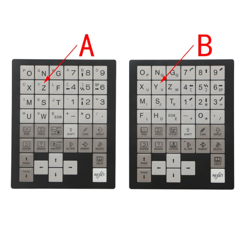 3PCS New A98L-0005-0298#T/#M A02B-0319-K710#T Membrane Keypad for FANUC 0i-TC CNC Panel