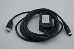 FX-USB-AW : USB/RS422 interface for Mitsubishi FX3U/FX2N/FX1N/FX0/FX0S/FX1S series PLC, 2.5 meters, FREE SHIPPING