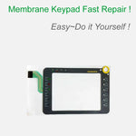 XPAD8000 Membrane Keypad switch for sinrobot 3-axis Servo Control System operation Panel repair~do it yourself, Have in stock