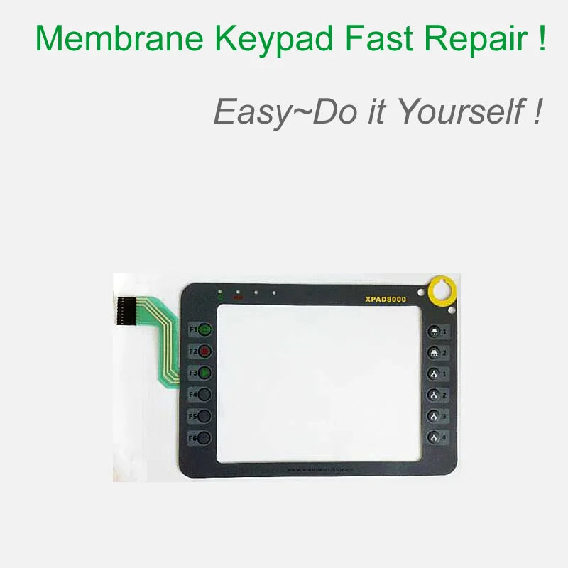 XPAD8000 Membrane Keypad switch for sinrobot 3-axis Servo Control System operation Panel repair~do it yourself, Have in stock