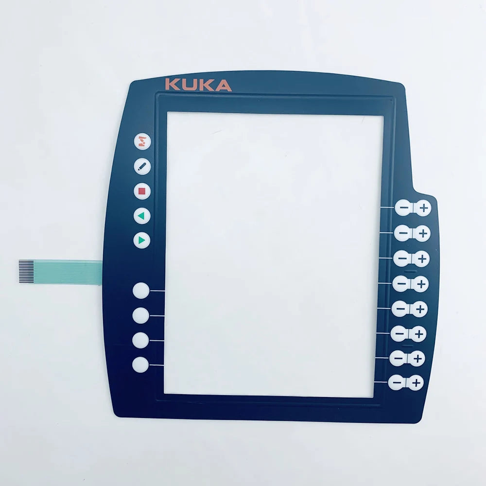 Touch Screen Glass Panel Digitizer for KUKA AN: 00-291-556 Smartpad2 Control Panel Teach Pendant FlexPendant and Membrane Keypad