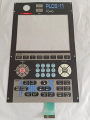 LCD Touch Panel Screen and Membrane Keypad for TOYO PLCS-10 PLCS-11 Operator's Panel repair~do it yourself, Have in stock