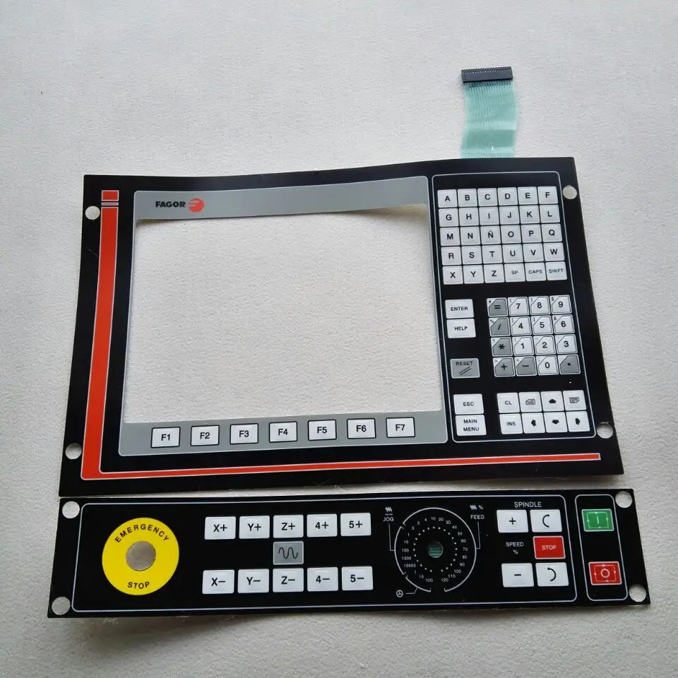 New FAGOR8055i CNC8055AP Membrane Keypad & Keyboard Mask For Operation Panel Repair,Have In Stock