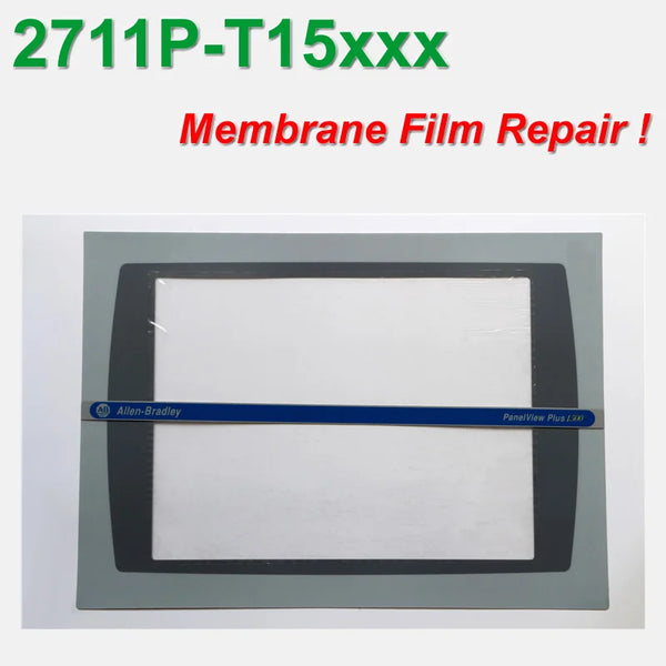 Allen Bradley 2711P-T15C PanelView PLUS 1500 membrane overlay 2711P-T15 for Panel Repair,in stock