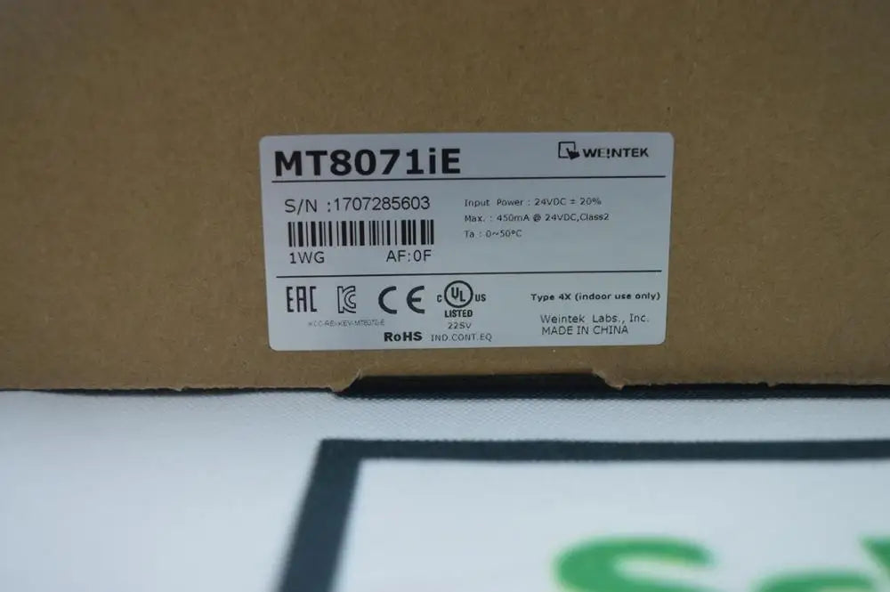 MT8071iE (With Ethernet) WEINTEK HMI Touch Screen 7 inch 1024*600 Human Machine, Have in stock