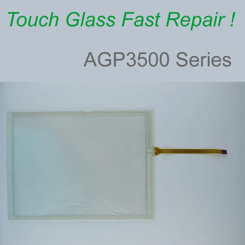 AGP3500-L1-D24 AGP3501-S1-D24 AGP3501-T1-D24 -AF Touch Screen Glass for HMI Panel repair~do it yourself, Have in stock