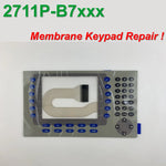 ALLEN BRADLEY 2711P-B7 PANELVIEW PLUS 700 MEMBRANE OVERLAY KEYPAD 2711P-B7C K7M, HAVE IN STOCK
