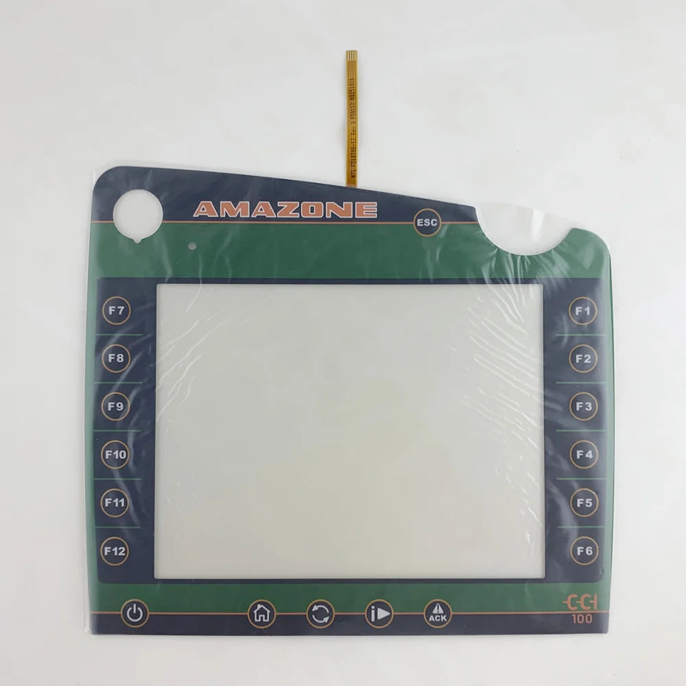 New Replacement Compatible Touchpanel with Overlay Membrane Film for AMAZONE CCI 100 NTS F310708-17 Rev 0 F50117 MD251016