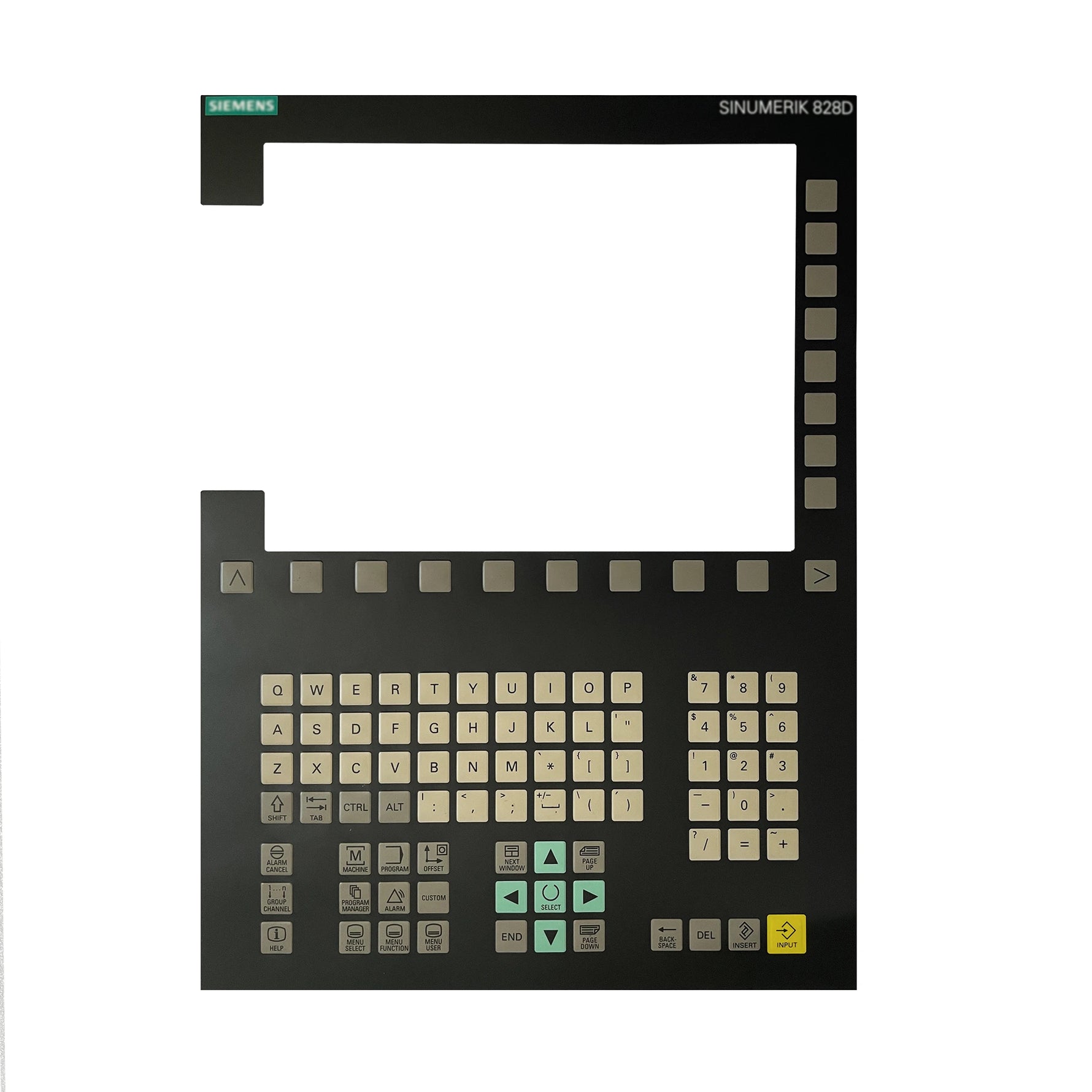 PPU280.1 6FC5370-8AA00-0AA0 Membrane film for SINUMERIK 828D Panel HMI Panel repair~do it yourself,New & Have in stock