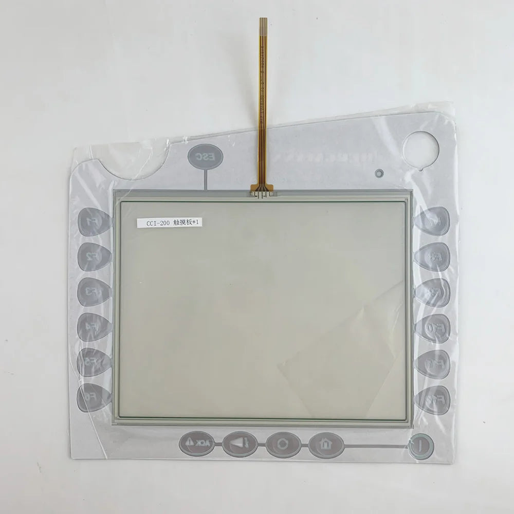 New Replacement Compatible Touchpanel with Overlay Membrane Film for BERGMANN CCI 200 MD311016 NTS F310708-22 Rev 0