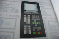 6AT1131-5BB20-0XB0 Membrane Keypad for Siject OP15B Operator Panel repair~do it yourself, Have in stock