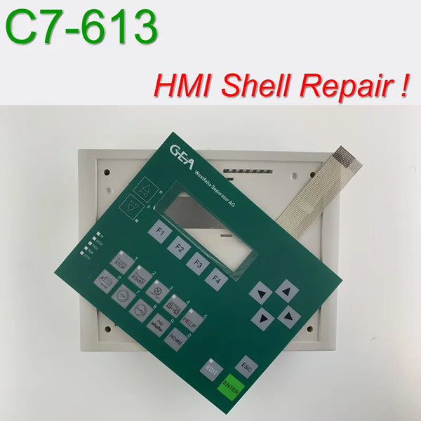C7-613 GEA 0005-4050-430 A5E02361726 Membrane Keypad & Shell for HMI Panel repair~do it yourself, Have in stock