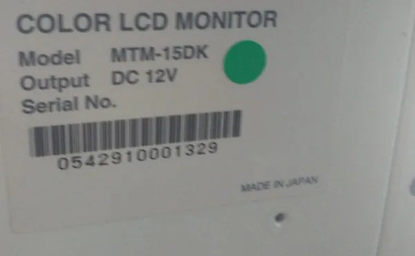 Original MTM-15DK MTM-15DK-1 MTM-15DK-2 Touch Screen Glass for Komori operation Panel repair~do it yourself, Have in stock