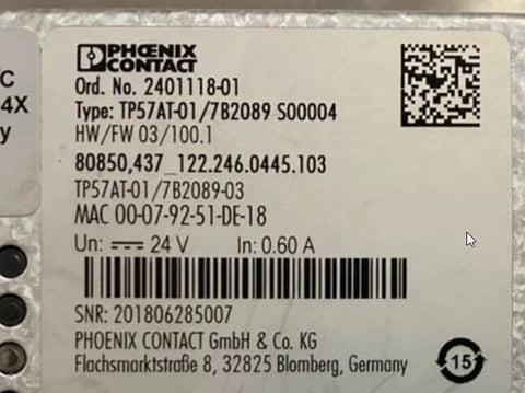 TP57AT-01/7B2089 S00004 Touch Glass For machine Panel Repair,Have in stock
