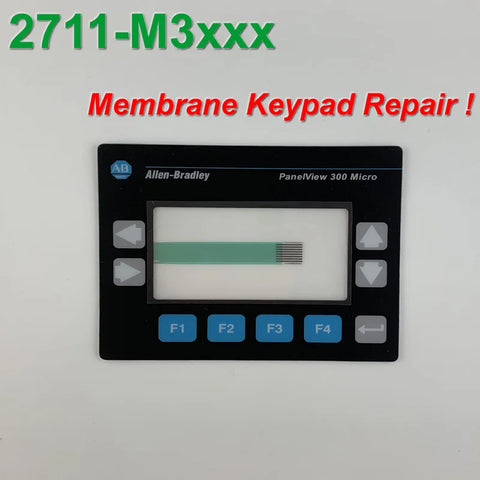 Allen Bradley 2711-M3A PanelView 300 Keypad 2711-M3A Overlay for Panel Repair,in stock