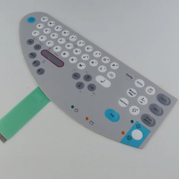 Membrane Keypad for GE MAC1200ST MAC1200 MAC 1200 Electrocardiogram Machine Operator's Panel repair,in stock