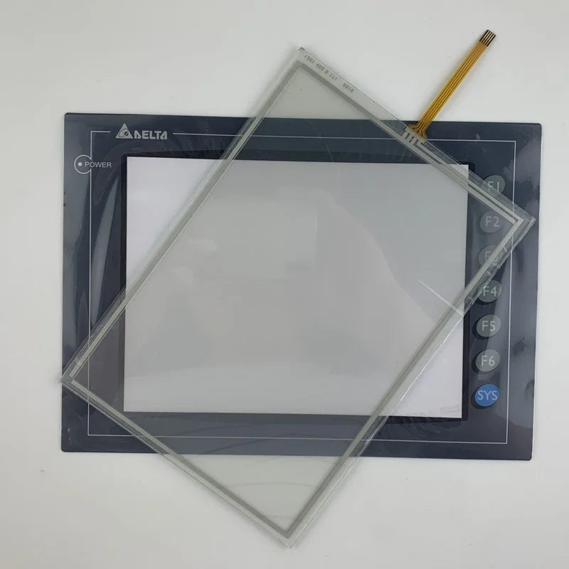 DOP-A75CSTD 8 Inch Touch Screen Glass + Membrane Film for Delta HMI Panel repair~do it yourself, Have in stock