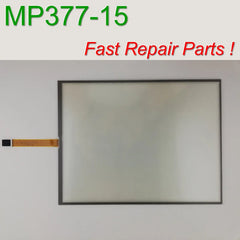 6AV6644-0AB01-2AX0 MP377-15 Touch Glass+Membrane Film for Machine Operator Panel repair~do it yourself, Have in stock