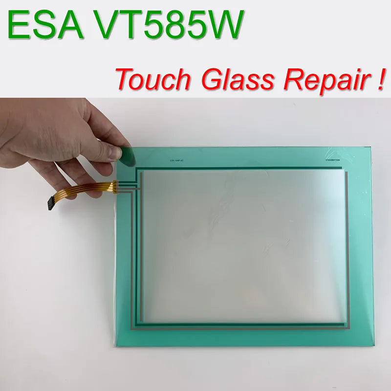 VT585W VT585 Touch Screen Glass for ESA HMI Panel repair, In stock