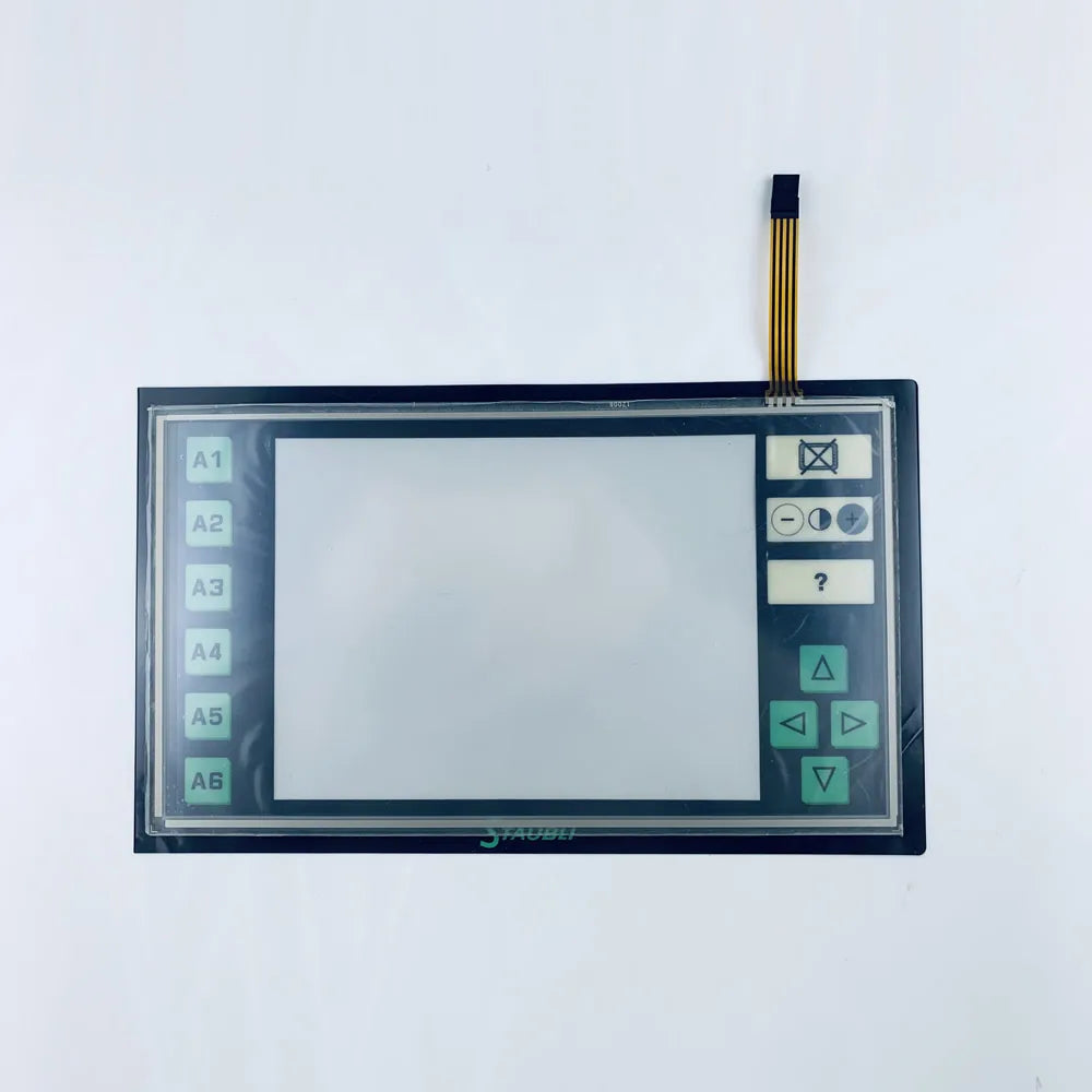Staubli JC5 Touch Glass + Membrane Keypad film for Machine Operator Panel repair~do it yourself, Have in stock