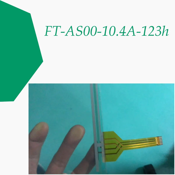FT-AS00-10.4A-123h Touch Screen Glass for machine Panel repair~do it yourself, Have in stock