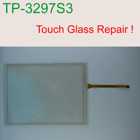 TP-3297S3 TP-3297 S3 TP3297S3 TP3297 S3 Touch Screen Glass for Pro-face HMI Operation Panel repair~do it yourself, Have in stock