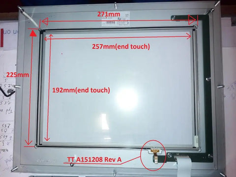 Typ: MV-IC**VEP-PA001 VEP40.4_A2-CE6 Touch Glass for Rexroth Machine Operator Panel repair~do it yourself, Have in stock