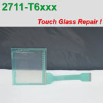 ALLEN BRADLEY 2711-T6C PANELVIEW 600 TOUCH SCREEN WITH GLASS REPLACEMENT COVER 2711-T6C OVERLAY, HAVE IN STOCK