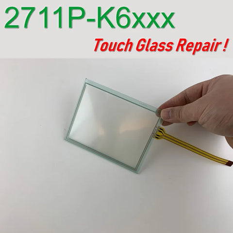 Allen Bradley PanelView PLUS 600 2711P-K6 2711p-K6Cxxx or 2711p-K6Mxxx glass digitizer for Panel Repair,in stock